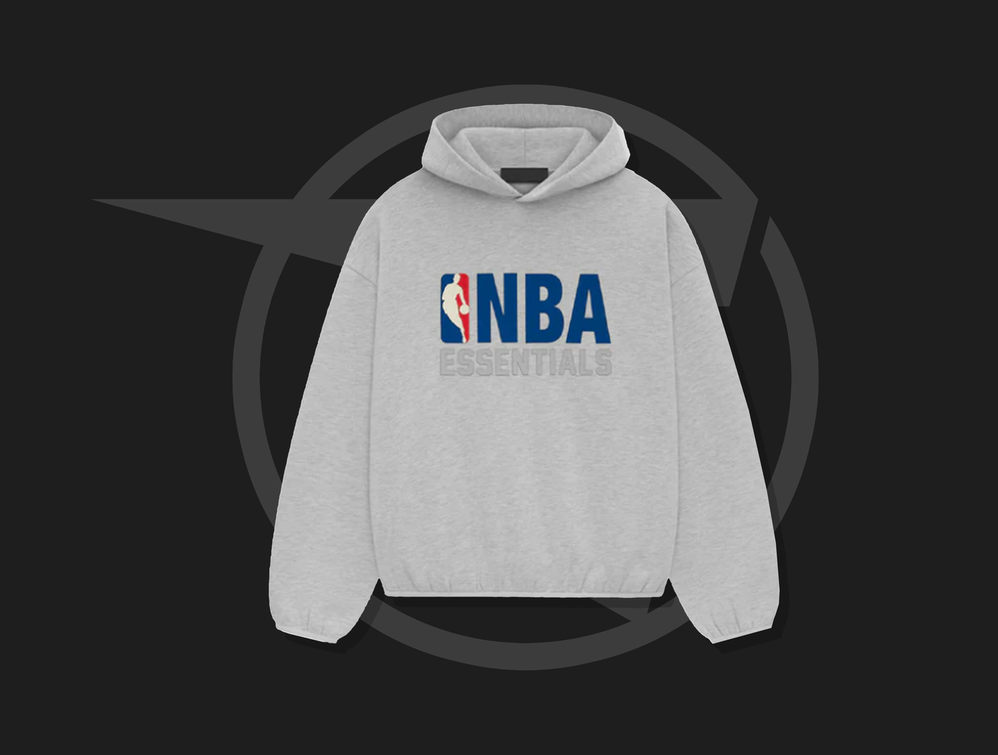 Fear of God Essentials NBA Hoodie Light Heather