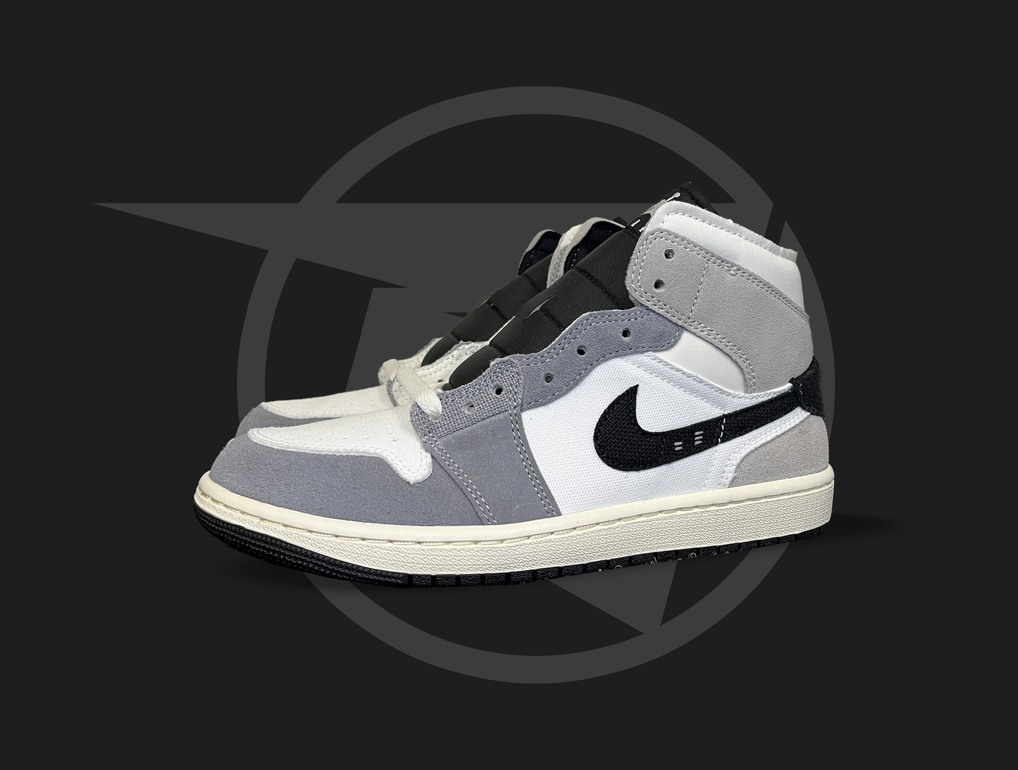 Jordan 1 Mid Craft Cement Grey