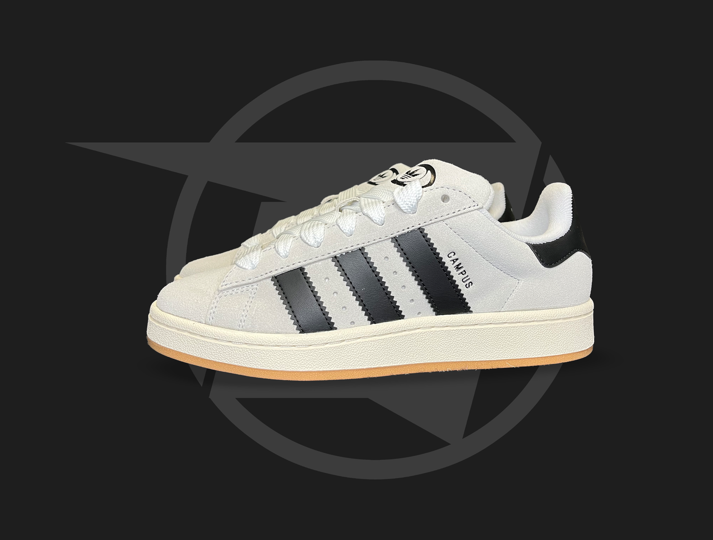 Adidas Campus 00s Crystal White Core Black (Women's)