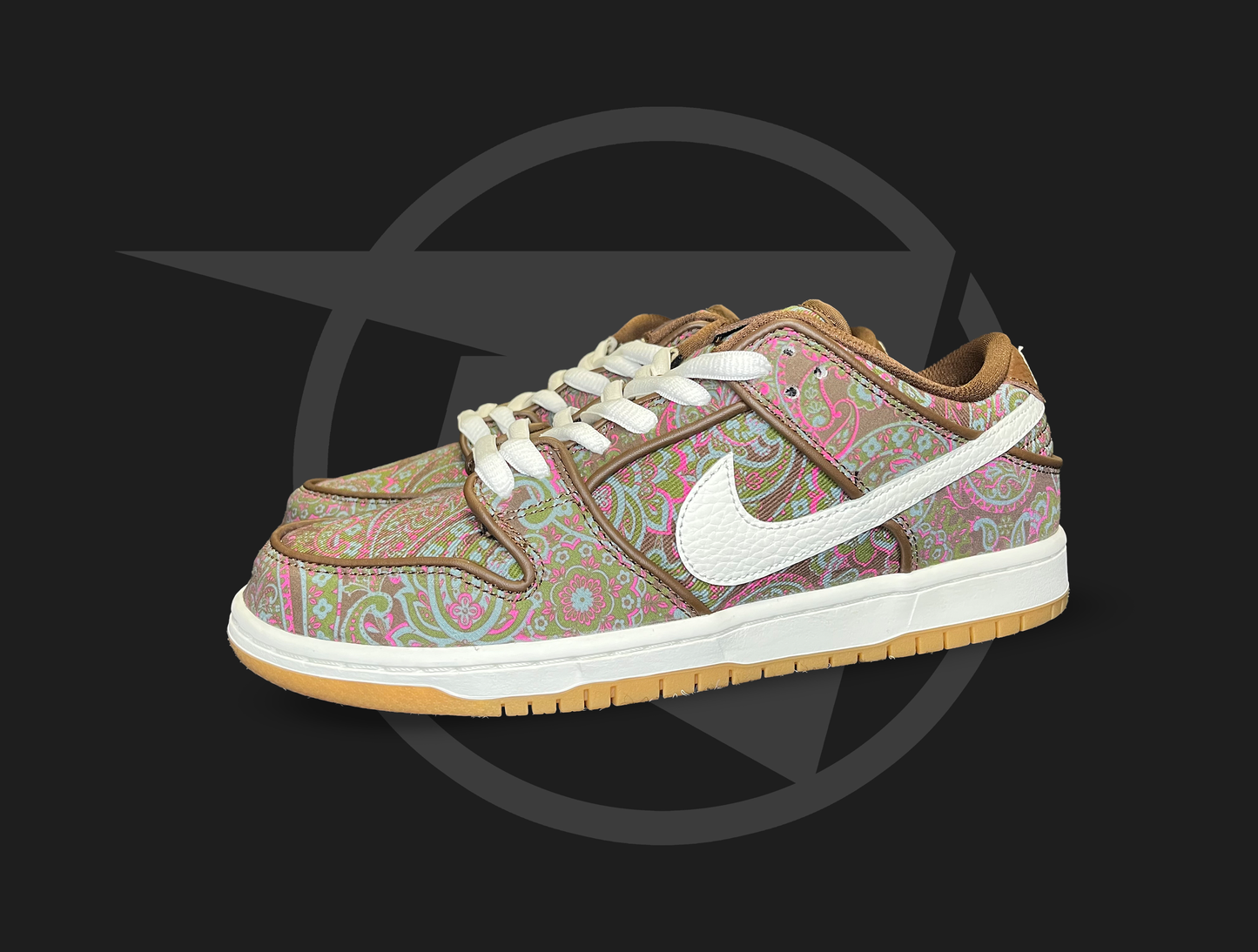 Nike SB Dunk Low Pro Paisley Brown