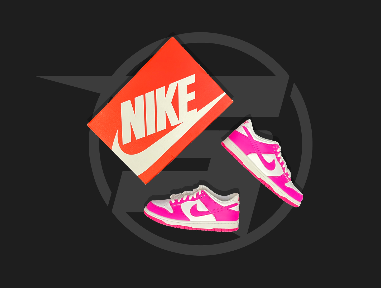 Nike Dunk Low Laser Fuchsia (GS)