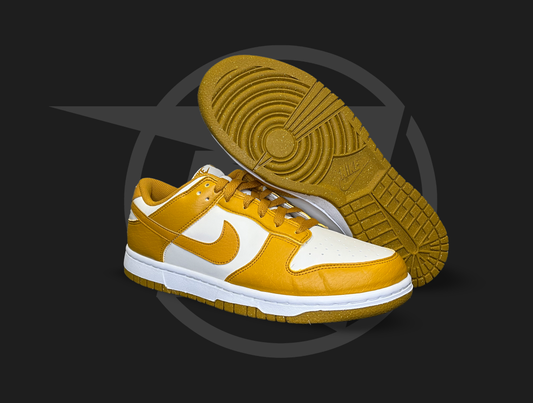 Nike Dunk Low Next Nature Phantom Gold Suede (Women's)