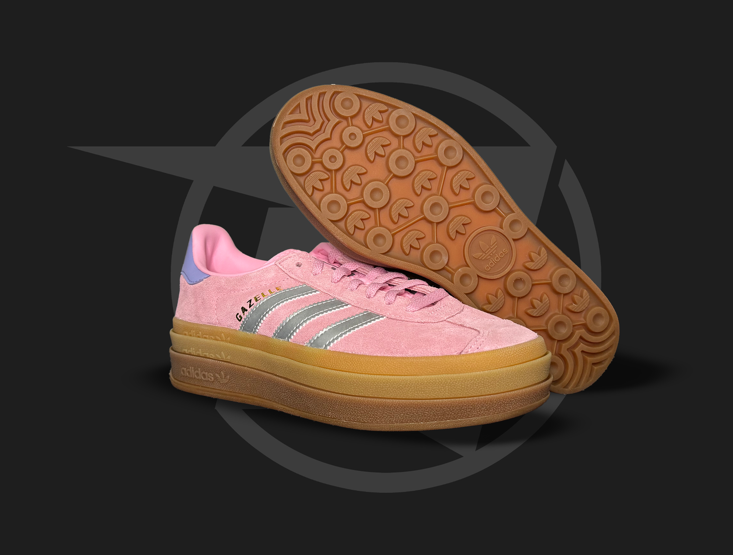 adidas Gazelle Bold True Pink Gum