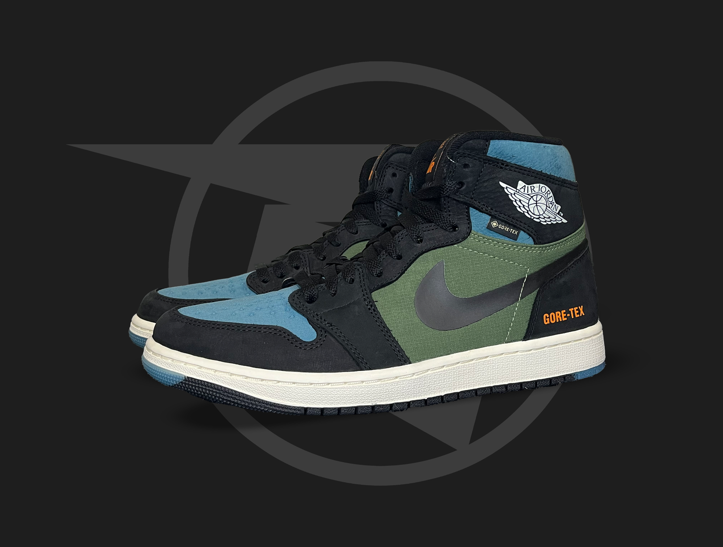 Jordan 1 Retro High Element Gore-Tex Black Olive