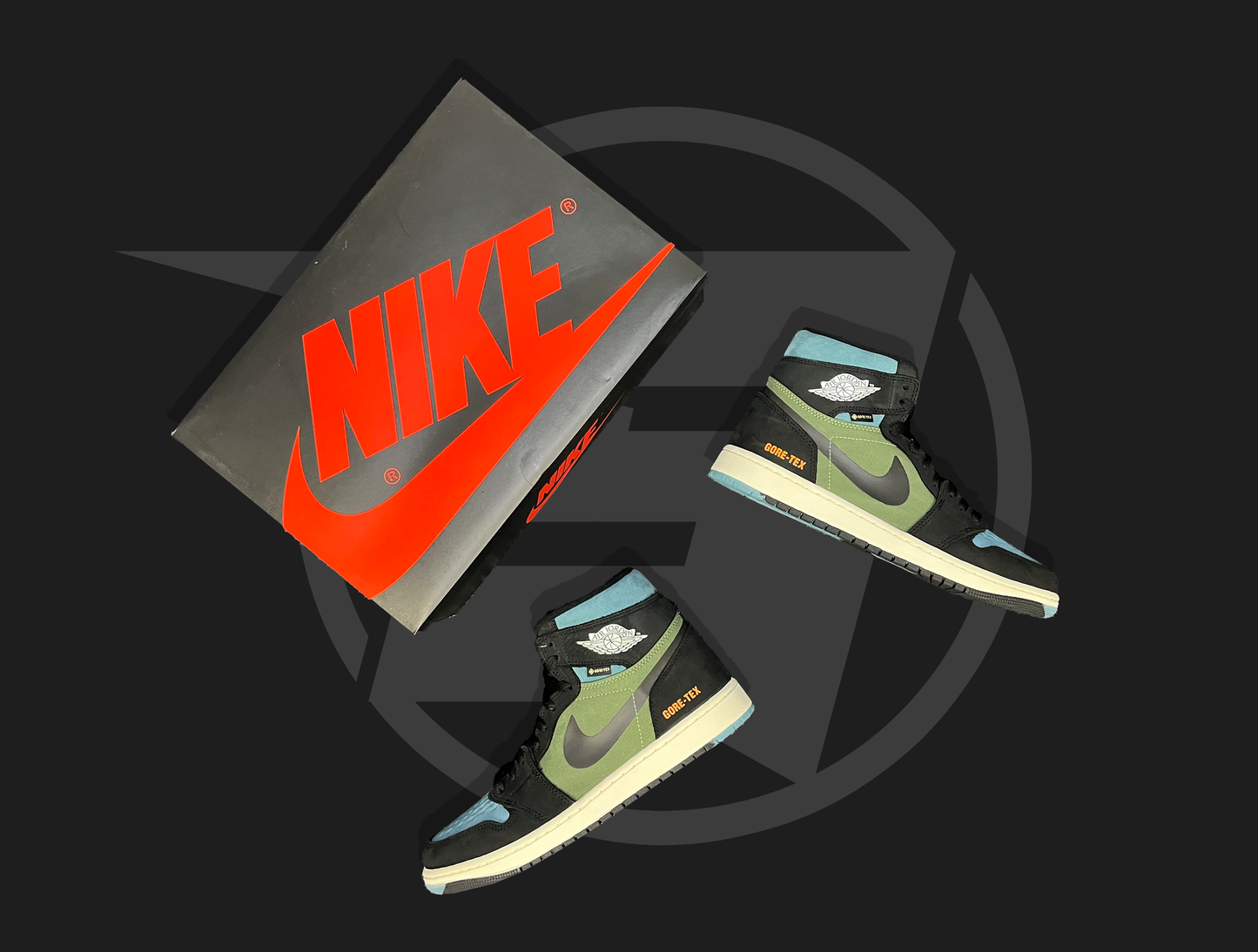 Jordan 1 Retro High Element Gore-Tex Black Olive