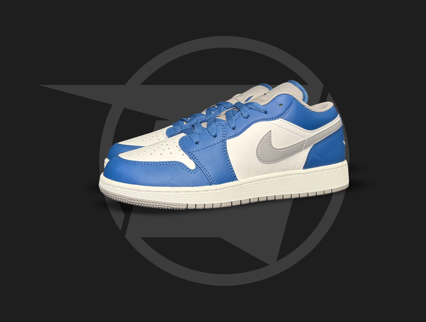 Jordan 1 Low True Blue (GS)