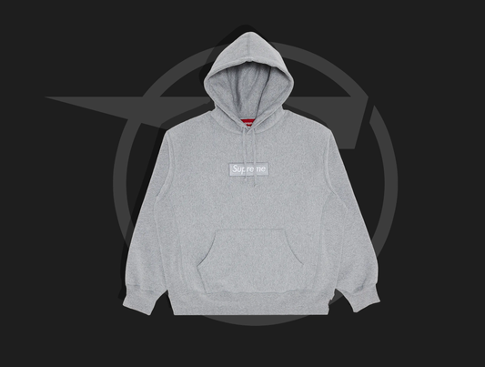 Supreme Box Logo Hooded Sweatshirt Sweatshirt (FW24) Heather Grey