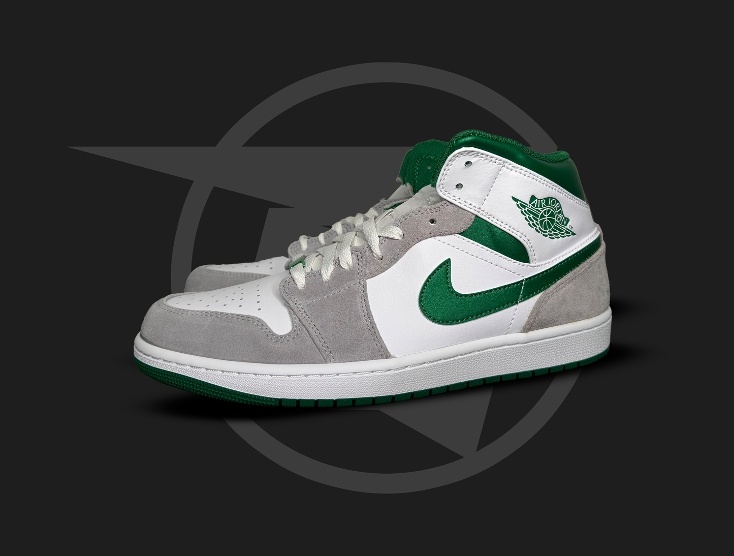 Jordan 1 Mid SE Grey Green